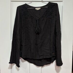 Billabong Black Women's Blouse